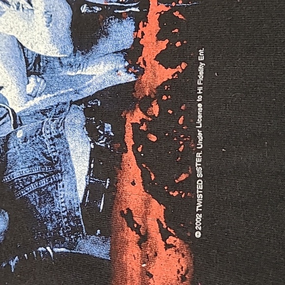 VINTAGE TWISTED SISTER I WANNA ROCK! TEE-SHIRT PRICE FIRM - Picture 4 of 16